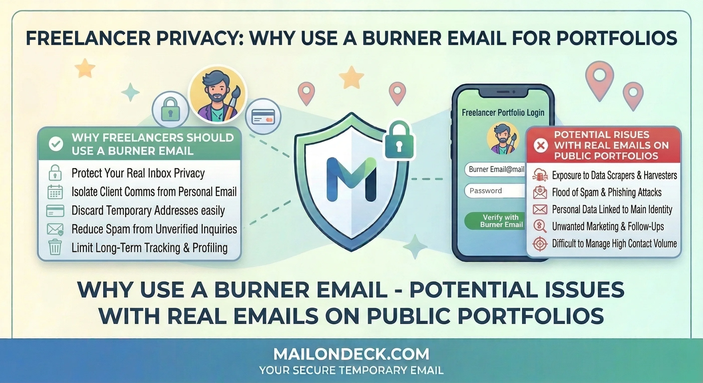 Freelancer Portfolio Email – Don’t Use Your Real One